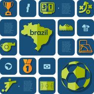 football soccer infographic N205