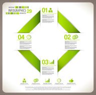 Minimal infographic template N30