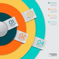 Modern Design infographics template