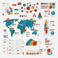 Flat UI Infographic Elements N3