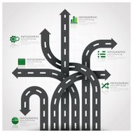 Road And Street Traffic Sign Business Infographic N15