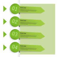 basic label infographics N14