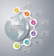 Infographic design vector N89