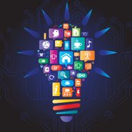 Technology light bulb