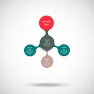 metaball colorful round diagram infographics N72