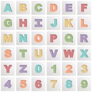 square alphabet icons