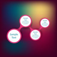 metaball colorful round diagram infographics N78