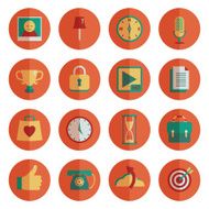 round media icons N3