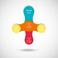 metaball colorful round diagram infographics N82