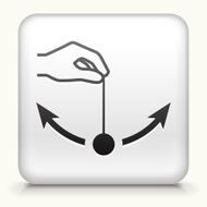 Square Button with Pendulum