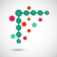 metaball colorful round diagram infographics N86