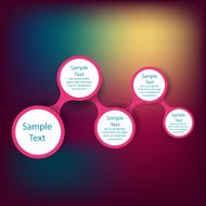metaball colorful round diagram infographics N92
