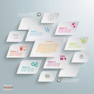 Bevel Rectangles Big Infographic