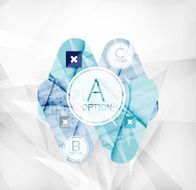 Modern infographic option layout N11