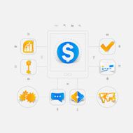 Set of business icons N66