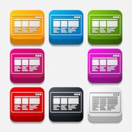 square button interface N6