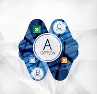 Modern infographic option layout N56