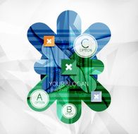 Modern infographic option layout N57