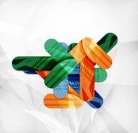 Modern web presentation design layout N53
