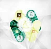 Modern infographic option layout N72