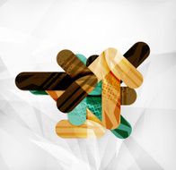 Modern web presentation design layout N72