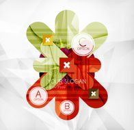 Modern infographic option layout N114