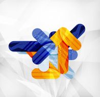 Modern web presentation design layout N120
