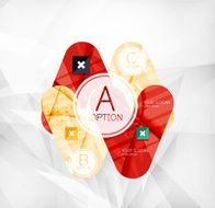 Modern infographic option layout N129