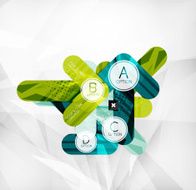 Modern infographic option layout N135