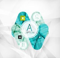Modern infographic option layout N137