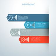 Infographics business arrow options