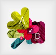 Modern infographic option layout N149