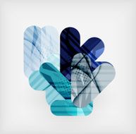 Modern web presentation design layout N183