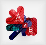 Modern web presentation design layout N193