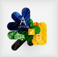 Modern web presentation design layout N210
