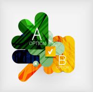 Modern web presentation design layout N246