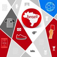 football soccer infographic N233