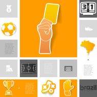 football soccer infographic N235