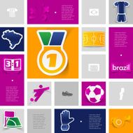 football soccer infographic N241