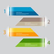 Modern infographics template N61
