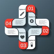 Modern vector template for your medical project N14