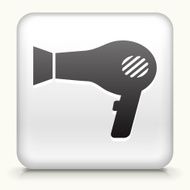 Square Button with Blow Dryer