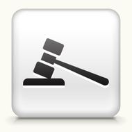 Square Button with Gravel