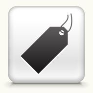 Square Button with Price Tag