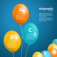 balloon infographic square