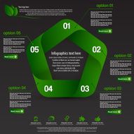 Minimal infographic N121