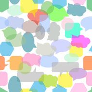 transparent speech bubbles