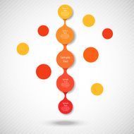 metaball colorful round diagram infographics N94
