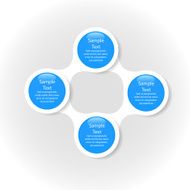 metaball colorful round diagram infographics N95