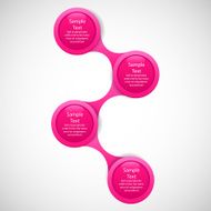 metaball colorful round diagram infographics N97